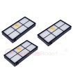 Set of 3 filters HEPA Roomba - 800 900 Series (compatible iRobot)