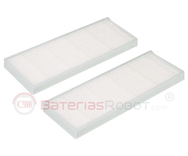 2 X HEPA CONGA Filter CECOTEC Modell 1290/1390 (Roboterstaubsauger)