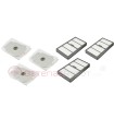 Kit of 3 X Emptying Bag + 3 X Flitro Roomba S Series - (Compatible iRobot)