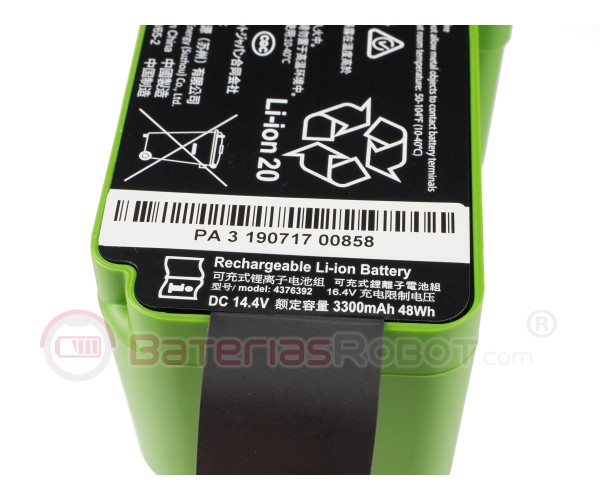 Original Roomba Battery (Lithium 3300mAh)