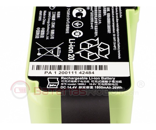 Original Roomba Battery (Lithium 1800mAh)