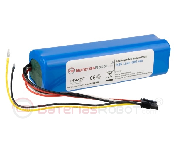 Batterie CONGA 5090, 5490, 6090, 7090 (Compatible avec l'aspirateur robot COCOTEC)