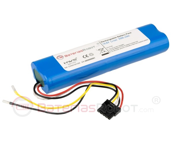 Batterie CONGA 1690, 1890, 2090, 2290, 3090, 3091, 3092, 3093 (Compatible avec l'aspirateur robot COCOTEC)