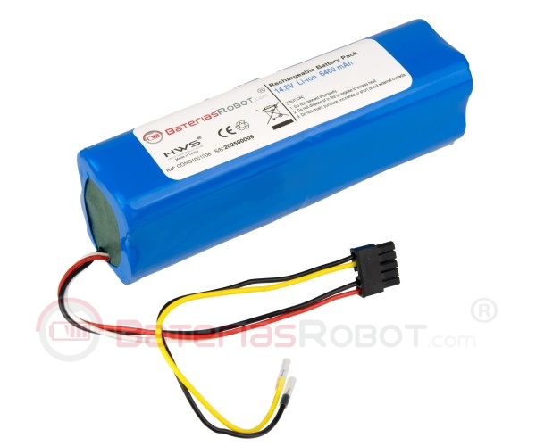 Battery CONGA 4090, 4490, 4590, 4690 (Compatible with COCOTEC Robot Vacuum Cleaner)