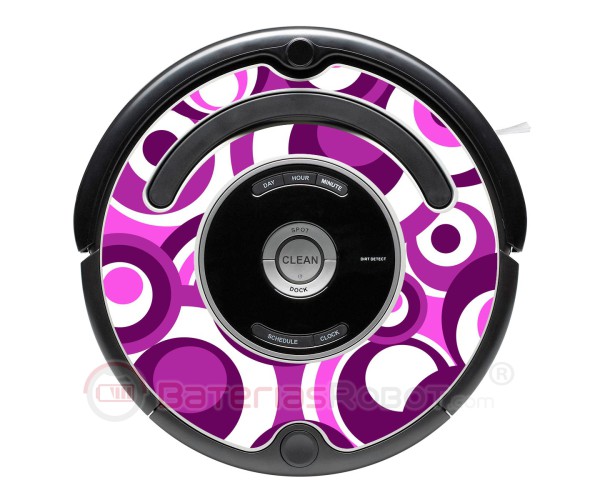 Pop 01. Vinil decorativo para o Roomba - Série 500 600