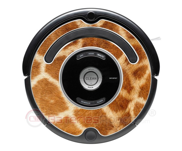 Girafa. Vinil adesivo para Roomba