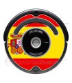 Bandeira da Espanha. Adesivo para Roomba - Série 500 600