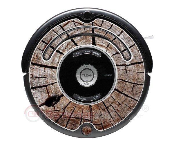 Porta-malas. Vinil decorativo para o Roomba