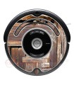 Gebrochenes Holz. Vinyl für Roomba – 500 600 Serie