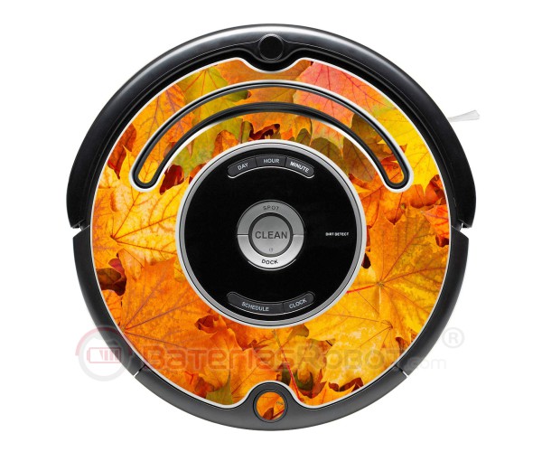 Herbst. Dekorative Vinyl für Roomba - Serie 500 600