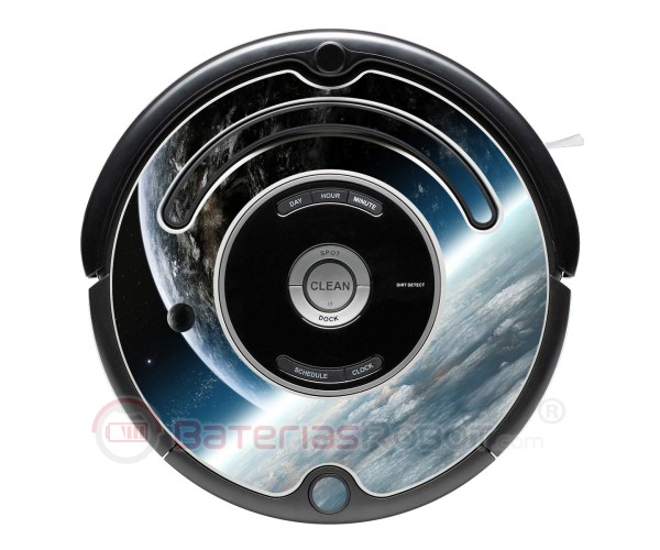 Espace 3. Vinil decorativo para o Roomba - Serie 500 600