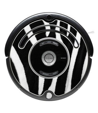 Zèbre. Vinyle décoratif pour Roomba - Serie 500 600