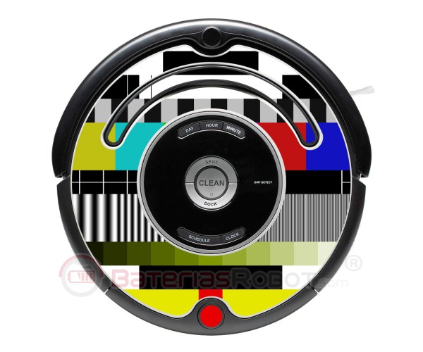 Carta de ajuste. Vinilo decoracion para Roomba - Serie 500 600