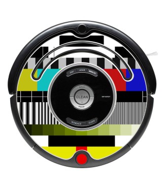 Gráfico de testes. Decoração em vinil para Roomba - Série 500 600