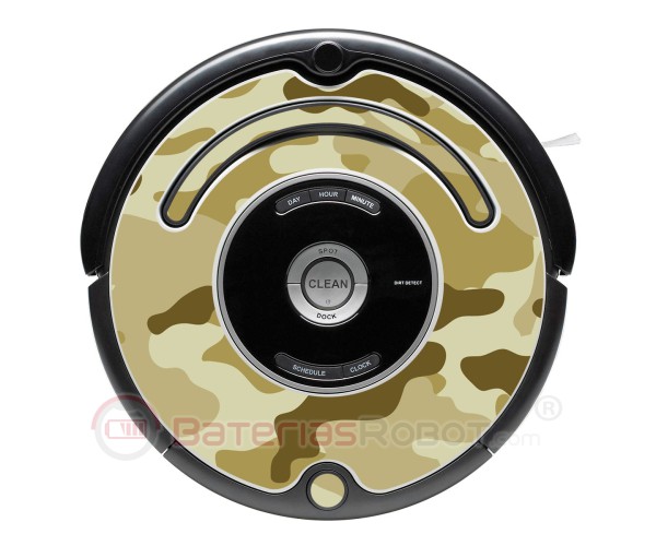 Camouflage 2. Vinyl sticker for Roomba