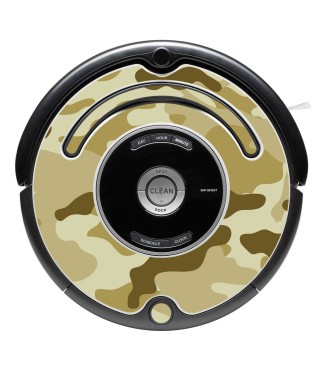 Camuflaje 2 Pegatina vinilo para Roomba