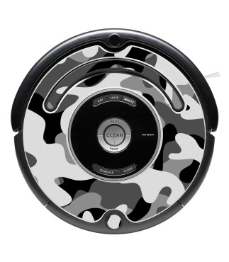 Autocollant en vinyle camouflage 3 pour Roomba