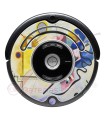 Kandinsky Abstracto 1. Vinilo para Roomba iRobot - Serie 500 600