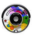 POP-ART Cercles Kandinsky. Vinyle pour Roomba - Série 500 600