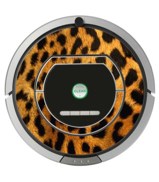 Leopard. Vinyl for Roomba - 700 Serie