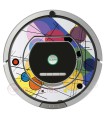 POP-ART Cercles Kandinsky. Vinyle pour Roomba - Série 700