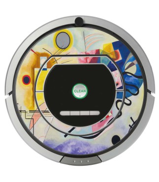 Kandinsky Abstract 1. Vinyl for Roomba iRobot - Serie 700