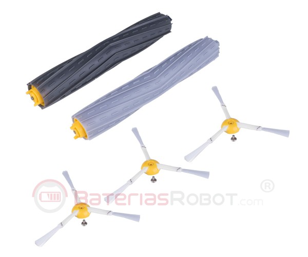 Pack Cepillos y Rodillos AeroForce Roomba 800 y 900