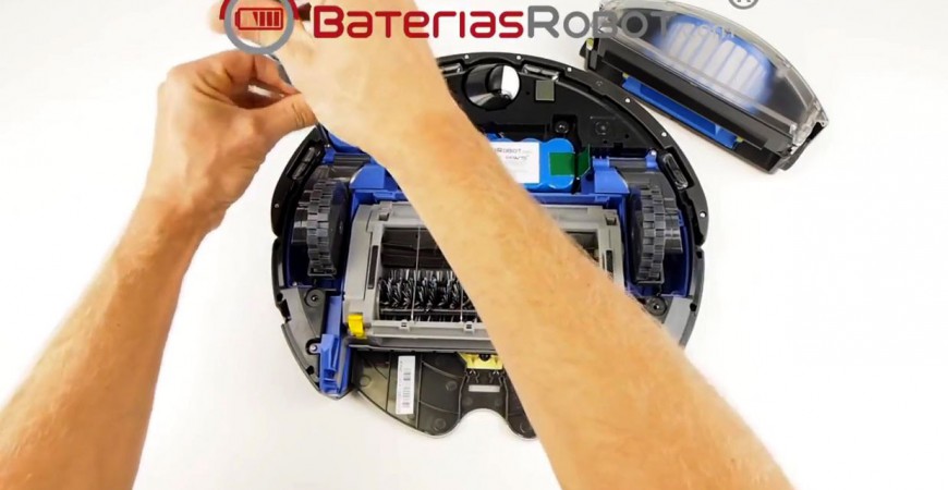 Limpiar ruedas laterales roomba sale